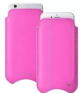 Para IPHONE SE-3 Funda Rosa Cuero Real NueVue Desinfectantes Pantalla Limpieza - Picture 1 of 11