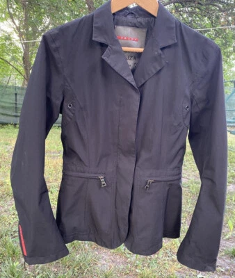 Chaqueta para mujer Prada Gore-Tex vintage Nero talla 40 Foto 1 de 4