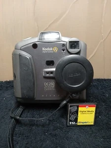 1998 KODAK DC260 ZOOM DIGITAL CAMERA As-Is - Parts/Repair With Simpletech 512mb - Picture 1 of 8