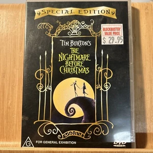 The Nightmare Before Christmas (DVD, 2007, Region 4) Tim Burton : (S4.7) - Picture 1 of 2