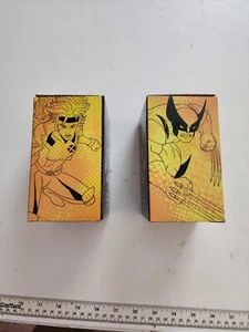 Loot Crate Marvel Gear Wolverine & Rogue Vintage Drinking Glass Set - new in box - Picture 1 of 3