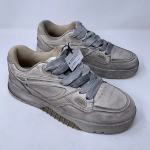 Zapato Zara Para Hombres EE. UU. Talla 10 Envejecido Grueso Con Cordones Tenis Nuevo con Etiquetas - Imagen 1 de 12