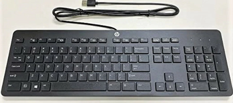 KEYBOARD MODEL PHOU or SK2120 SLIMLINE USB VERY CLEAN USED SCHOOL SURPLUS - Image 1 of 1