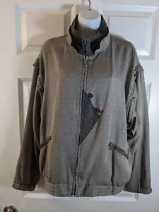 Jamie Sadock, giacca convertibile in gilet, grigio, taglia large - Foto 1 di 4