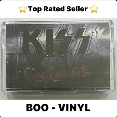 Kiss : Revenge Rare Turkish Issue Cassette Tape Mercury 848 037-4 Vg+ / Mint - Image 1 of 4