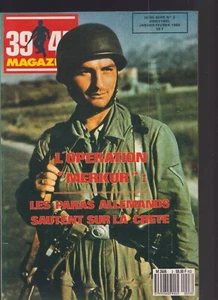 39/45 HS  N°03 OPERATION MERKUR - LES PARAS ALLEMANDS SAUTENT SUR LA CRETE - Picture 1 of 3