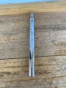 NOS Chrome Heavy Duty 28.6mm Mountain Bike Urban Touring Seat Post-Almost 14” - Picture 1 of 9