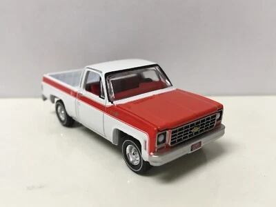 Chevy Scottsdale C10 Fleetside 1976 76 coleccionable escala 1/64 modelo diecast Foto 1 de 4