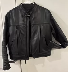 JUST LEATHER of SAN JOSE CA Motorcycle Jacket Size S - Picture 1 of 10