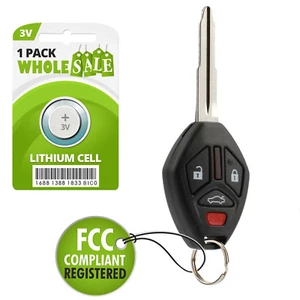 Replacement For 2007 2008 2009 2010 2011 2012 Mitsubishi Eclipse Key Fob - Picture 1 of 1