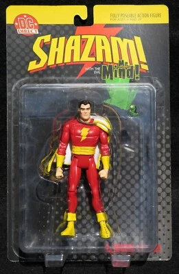 DC Direct SHAZAM! Action Figure: SHAZAM! w/ evil Mr. Mind, 2002 - Image 1 of 4