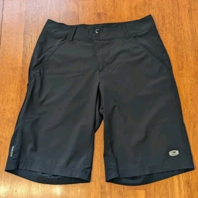 SUGOI Mens Small Mountain Biking Hiking Outdoor Shorts Black Breathable Stretch - Image 1 of 4