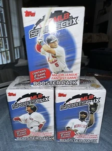 Menge 3 Boxen Factory Sealed Tops 2005 Sportsclix 2 Figuren Booster Packs - Bild 1 von 7