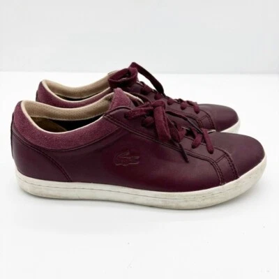 Lacoste Leather Sneakers - Image 1 of 4