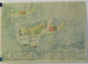 JK679 SPAIN ESPAÑA POSTER 42x29 cm CIVIL WAR NATIONAL ZONE AVION AIRPLANE HENSCH - Picture 1 of 1