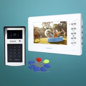 7" Video Door Entry Call System with Keyfobs Password Keypad for Home Security - Picture 1 of 8