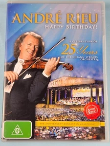 Andre Rieu - Happy Birthday! DVD Region 4 FREE POST - Picture 1 of 2