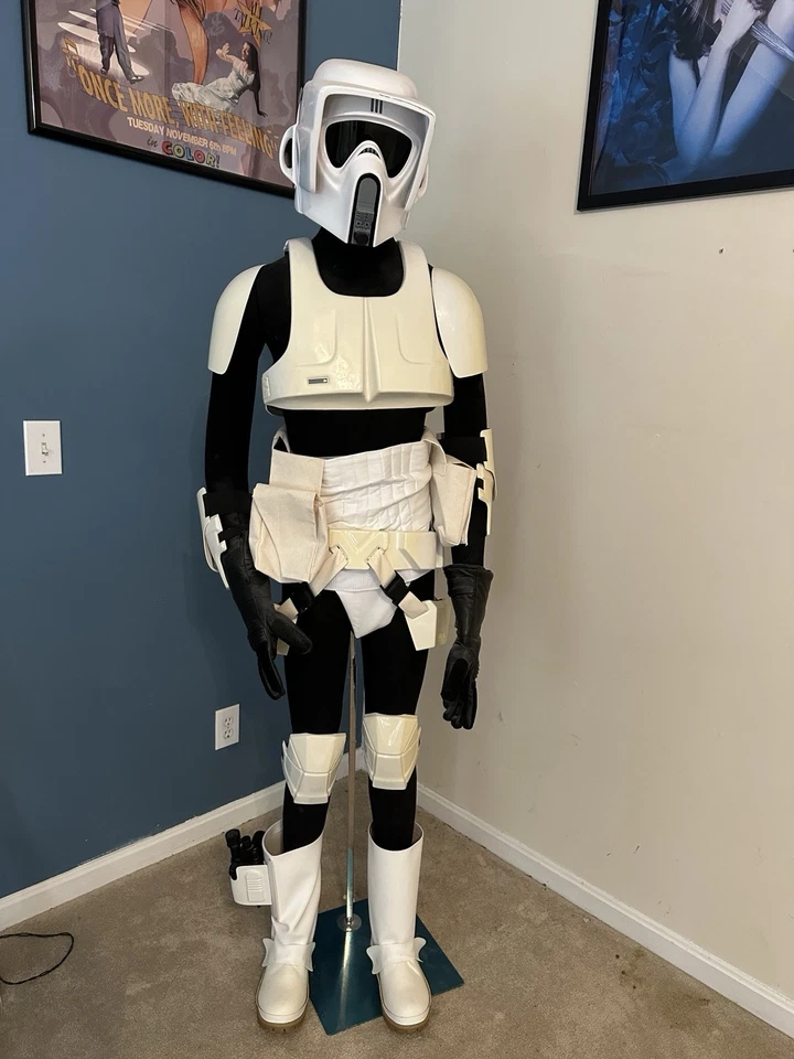 Screen Accurate Biker Scout Return Of The Jedi Cosplay 501st Trooping Or Display - Image 1 of 4