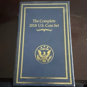 DANBURY MINT THE COMPLETE 2018 U.S. COIN SET 72 COINS UNCIRCULATED - Picture 1 of 5