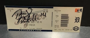 Connecticut Tigers Signed Ticket Stub Brady Policelli #17 8/20/16  - Picture 1 of 2