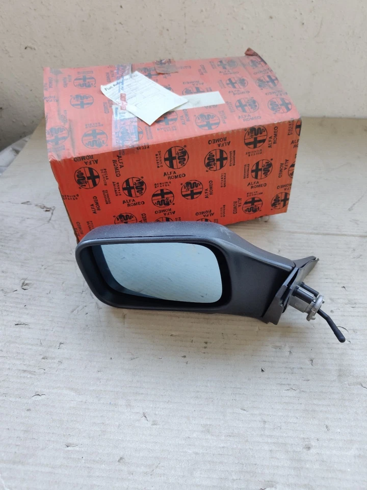 SPECCHIETTO RETROVISORE ESTERNO SX ORIGINALE ALFA ROMEO 33 (907) COD. 112914180 - Immagine 1 di 3
