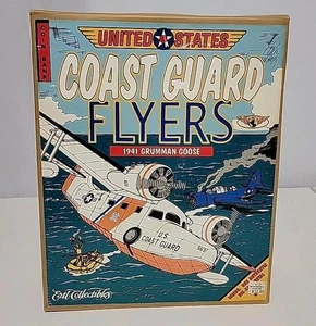 ERTL US Coast Guard Flyers 1941 Grumman Goose Airplane Coin Bank Die Cast Metal - Picture 1 of 8