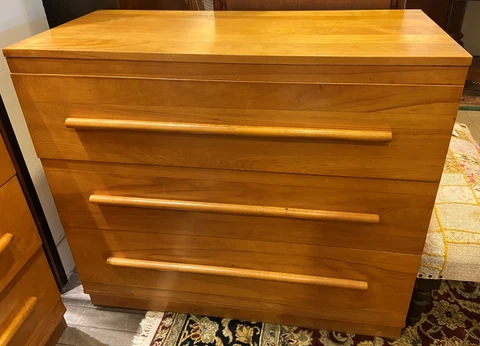 Vintage Mid-Century Modern Dresser Cover