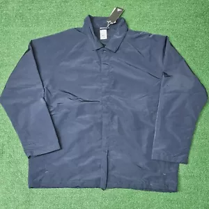 NEW Adidas Original UNISEX OUTER STATION JACKET Navy Blue Retro XL Full Zip - Picture 1 of 5