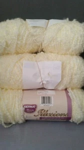 Bernat Illusions Yarn Lot 3 5 Oz Skeins Natural READ No Dye Lot 90% Acrylic - Picture 1 of 8