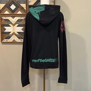Freecity Distressed Hoodie Sweatshirt Artists Wanted Of The Garden Black 1 / S - Picture 1 of 12