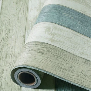 1 rolls 3m Wood Grain Wallpaper Self Adhesive Furniture Wall Stickers Vinyl Wrap - Picture 1 of 7