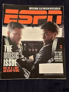 ESPN ~ THE MUSIC ISSUE ~ Dale Jr. & J. Cole ~ 02.02.2015 - Picture 1 of 3