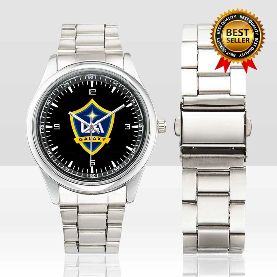Reloj deportivo de metal LA Galaxy Logoo Foto 1 de 1