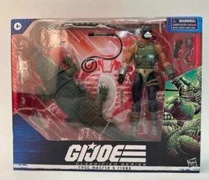 Hasbro GI Joe Classified Series Croc Master & Fiona #38 Action Figure Set Cobra - Picture 1 of 7