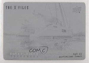 2019 X-Files: UFOs and Aliens Unexplained Phenomena Printing Plate Black 1/1 x9h
