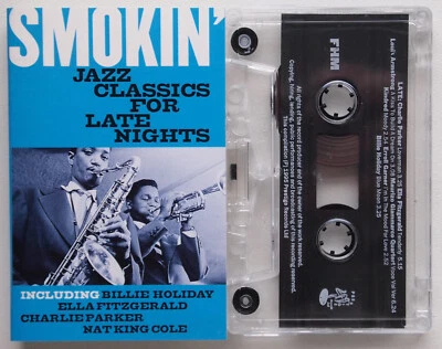 VARIOUS - FHM SMOKIN' JAZZ CLASSICS FOR LATE NIGHTS 1995 CASSETTE TAPE - Image 1 of 3