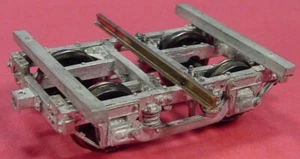 On3/On30 PRATHER LUMBER CO. ONE TRUCK LOG CARS 2 PER KIT WISEMAN MODELS SERVICES - Picture 1 of 6