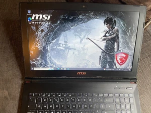 MSI MS-16J9 15.6" Gaming Laptop - 7th Gen i7 / 16GB RAM / 256GB SSD / GTX 1050 - Picture 1 of 11