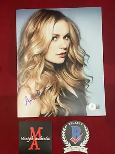 ANNA PAQUIN AUTOGRAPHED SIGNED 8x10 PHOTO! TRUE BLOOD! SOOKIE! BECKETT COA! - Picture 1 of 1