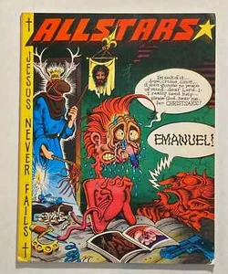 All Stars Underground Comix 1970 Crumb, Griffin, Ditko, Crandall, Deitch, Jaxon - Picture 1 of 5