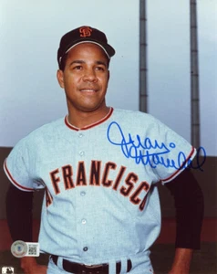 JUAN MARICHAL SIGNED AUTOGRAPHED 8x10 PHOTO SAN FRANCISCO GIANTS BECKETT BAS - Picture 1 of 2