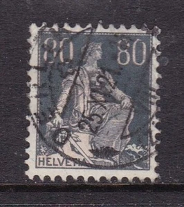 Switzerland 1908 Sitting Helvetia 80c (D006a) - Picture 1 of 1