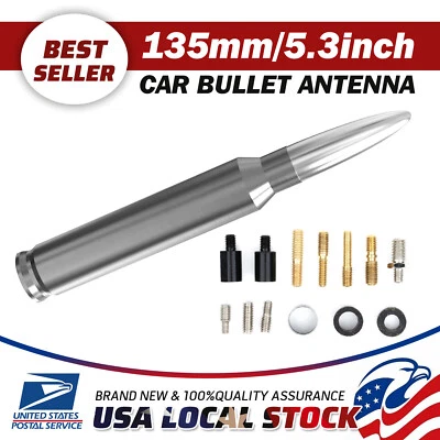 5.3" Bullet Antenna Mast  AM/FM for Hummer H2 2 2003-2009 Brand New - Image 1 of 4
