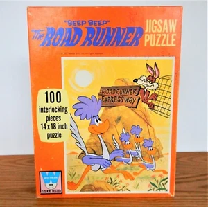 Road Runner Warner Bros. Whitman Jigsaw Puzzle Wile E Coyote ACME 1972 - Picture 1 of 12