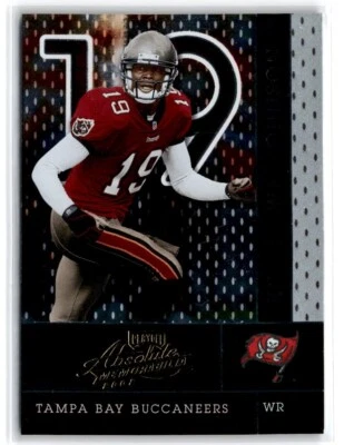 2002 Playoff Absolute Memorabilia Keyshawn Johnson Tampa Bay Buccaneers #81 - Image 1 of 2
