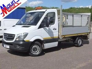 2015 "65" Mercedes-Benz Sprinter 313 CDI DROPSIDE with TAIL LIFT & CAGE Sides, - Picture 1 of 20