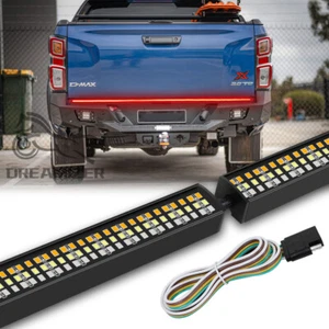 60" LED Strip Rear Tailgate Light Bar Reverse Brake Signal For Isuzu Dmax D-max - Picture 1 of 17