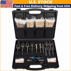 8090S Diesel Injector-Seat Brush Master Cleaning Kit Premium Stainless Steel