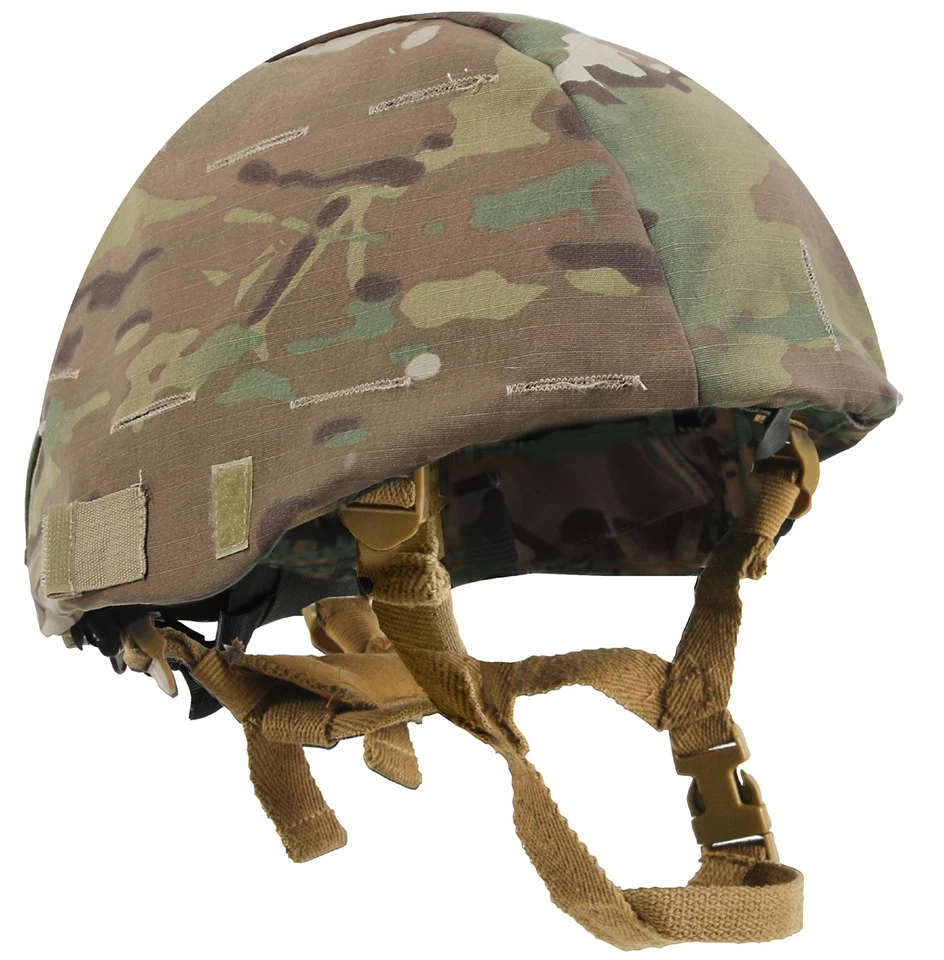 Cubierta de casco MultiCam camuflaje táctica militar se adapta a cascos de comunicación MICH Foto 1 de 1