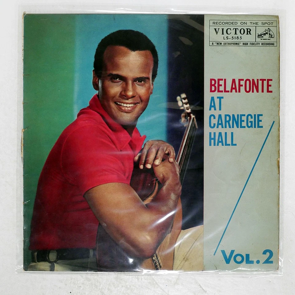 HARRY BELAFONTE BELAFONTE AT CARNEGIE HALL VOLUME 2 VICTOR LS5185 Japan VINYL LP - Image 1 of 1